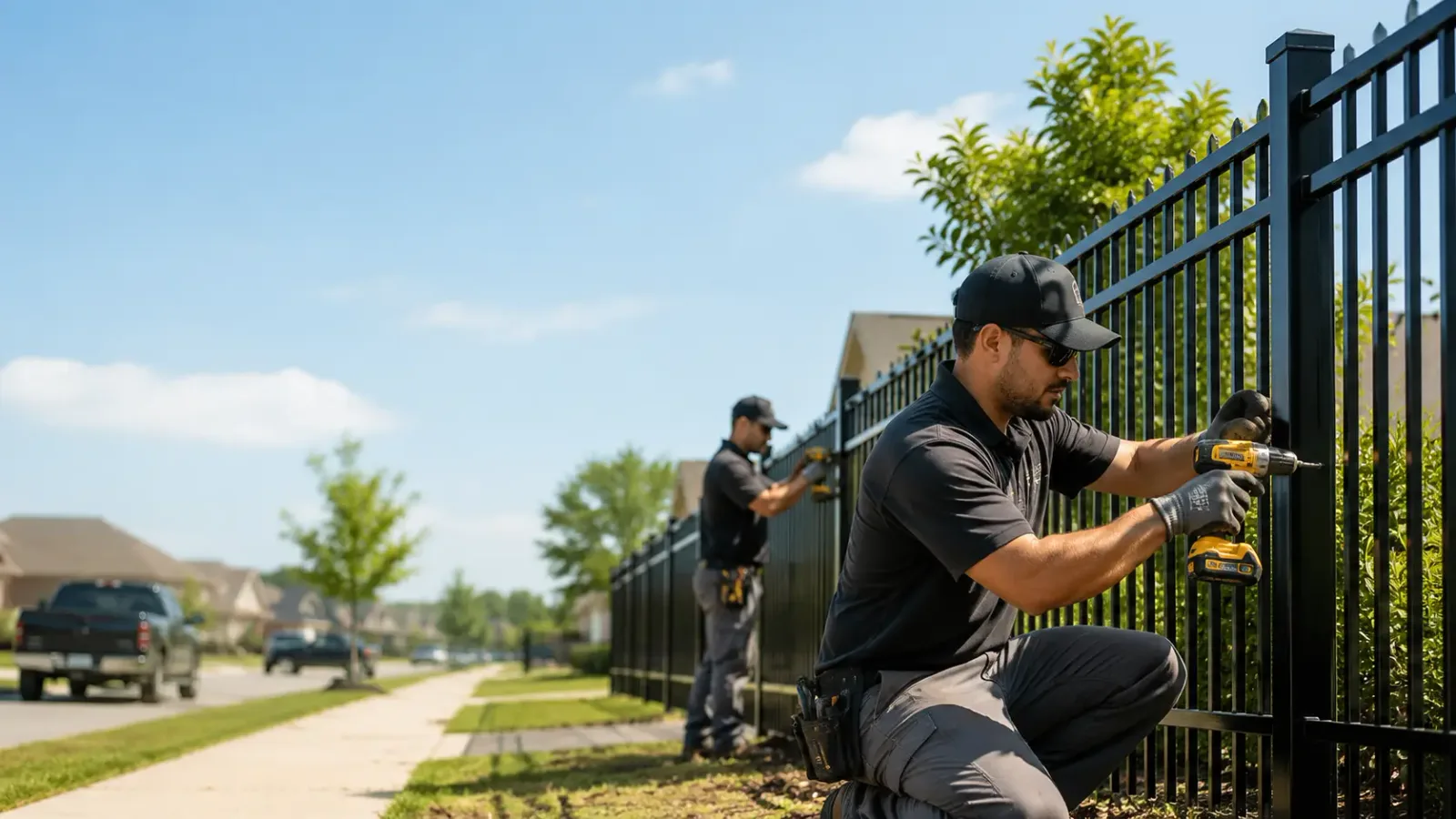 Metal Fence Installation in Carlisle, AR